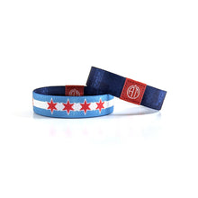Load image into Gallery viewer, Stars By The Lake - Chicago Red Stars NWSL ATO Wristband