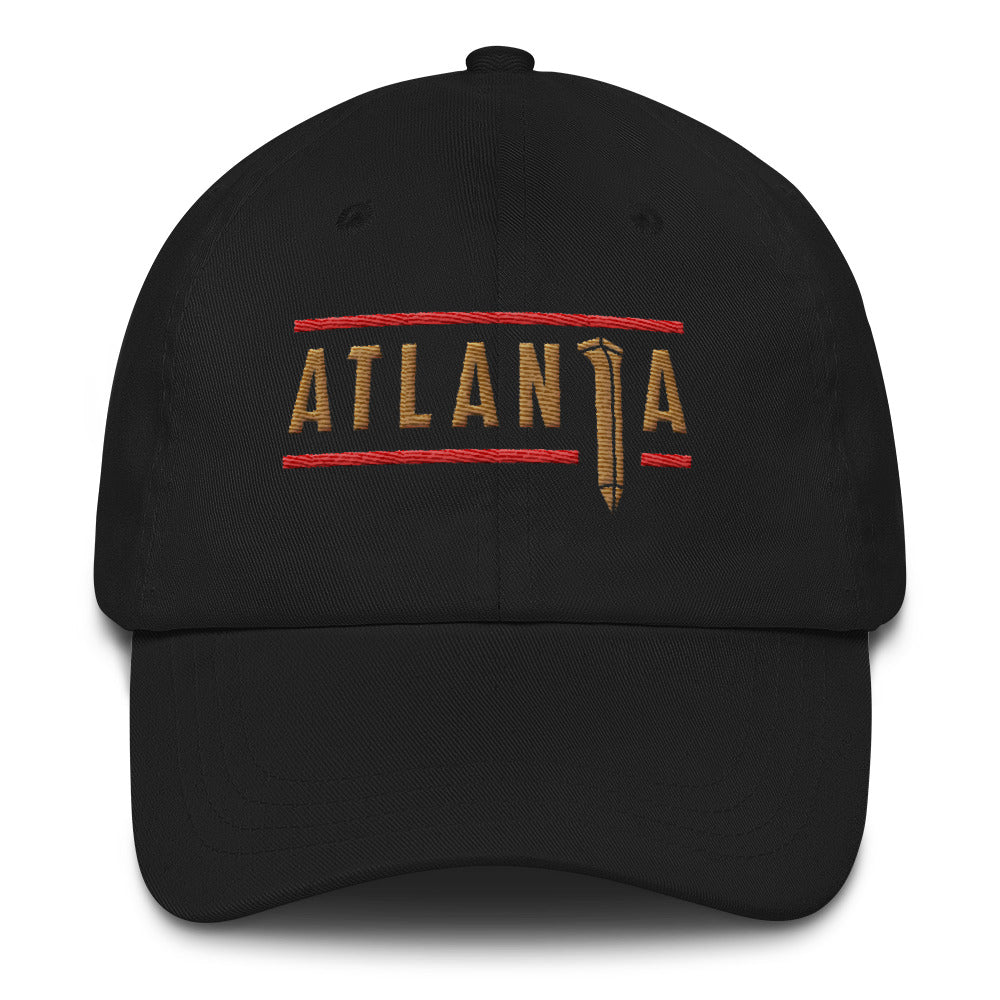 ATLANTA SPIKE - DAD HAT (Black)